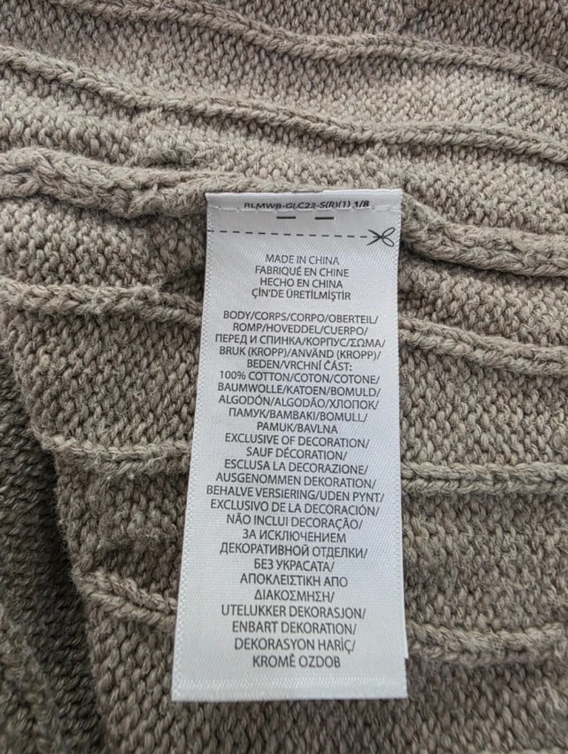 폴로 랄프로렌 케이블 니트 조끼 신형 100 상품이미지7