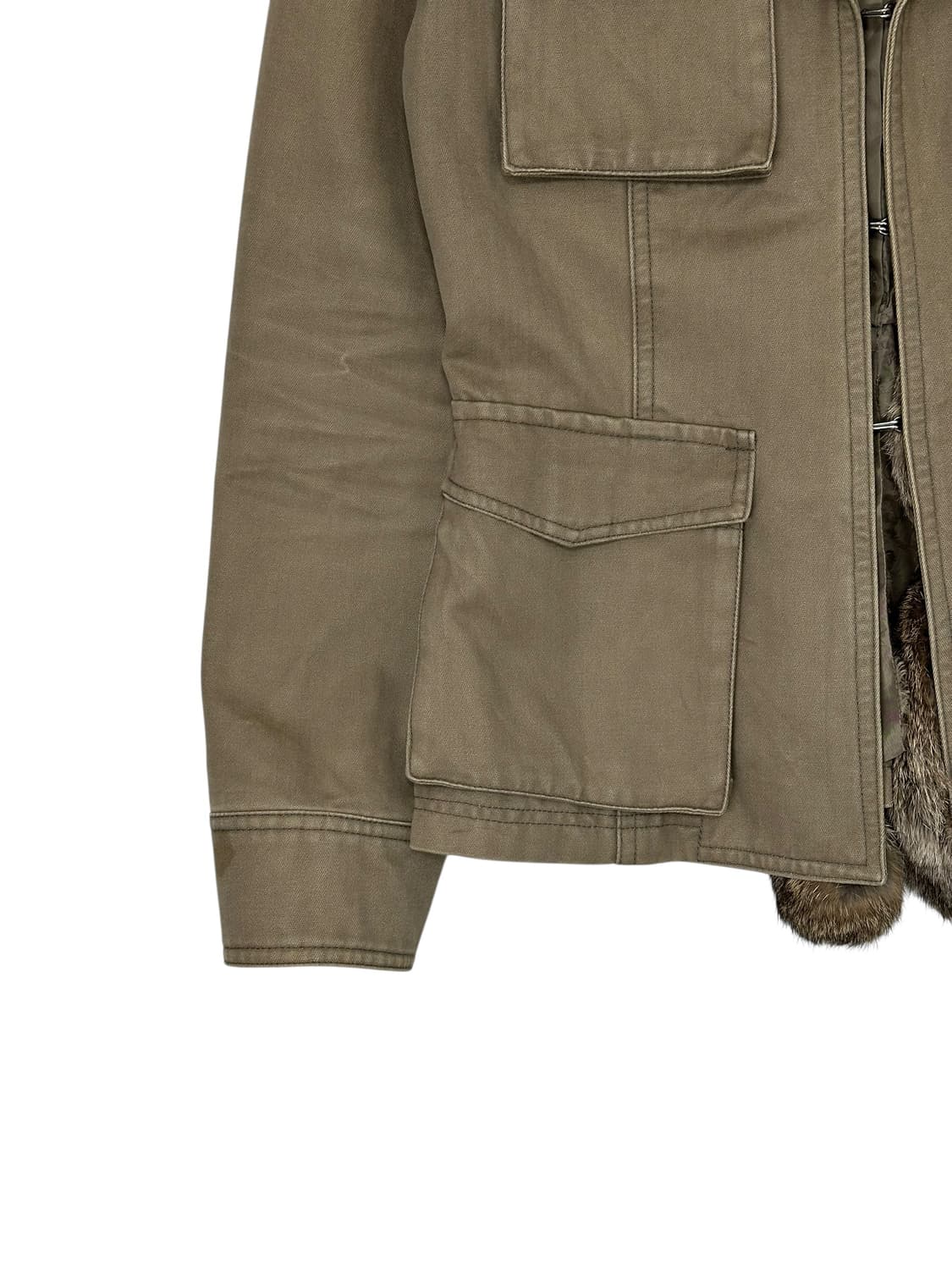 퍼 트리밍 자켓 상품이미지2