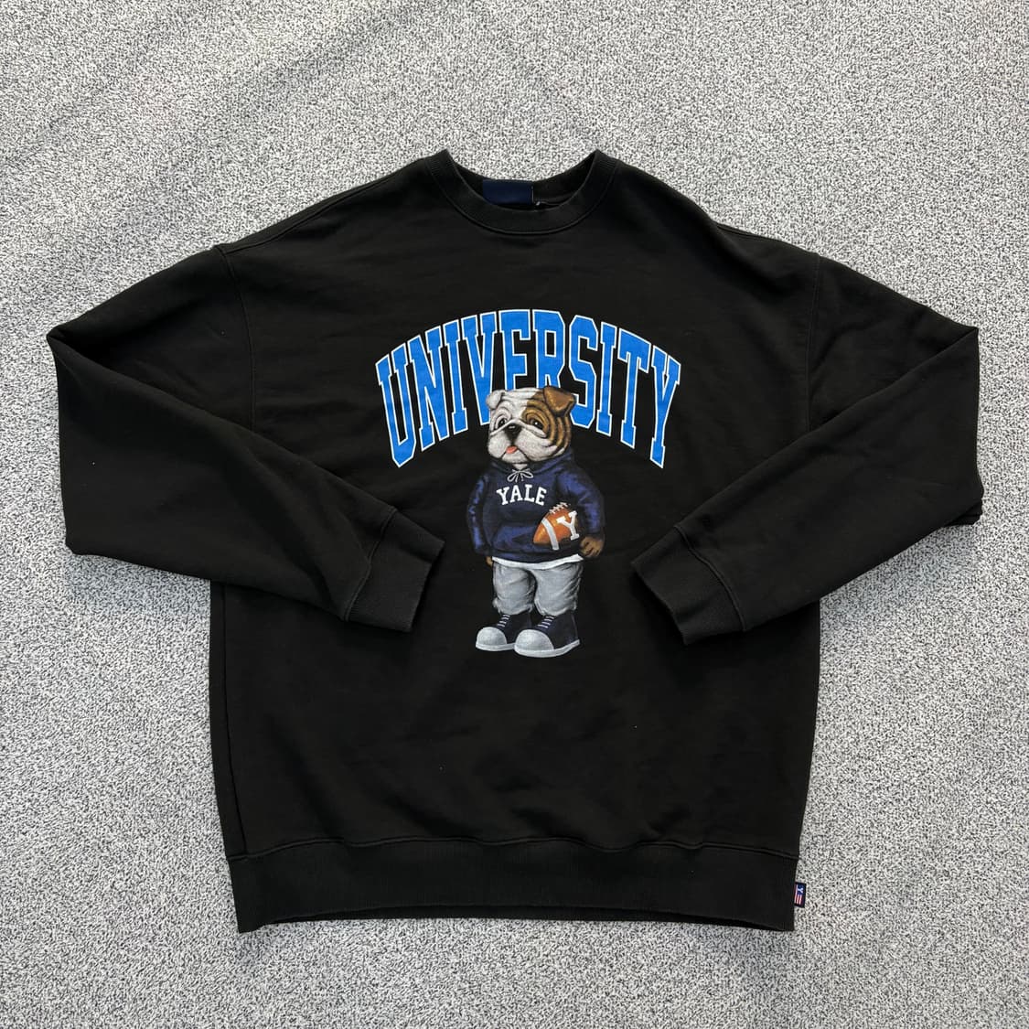 L 예일 빅로고 맨투맨 긴팔티 0305J 상품이미지1