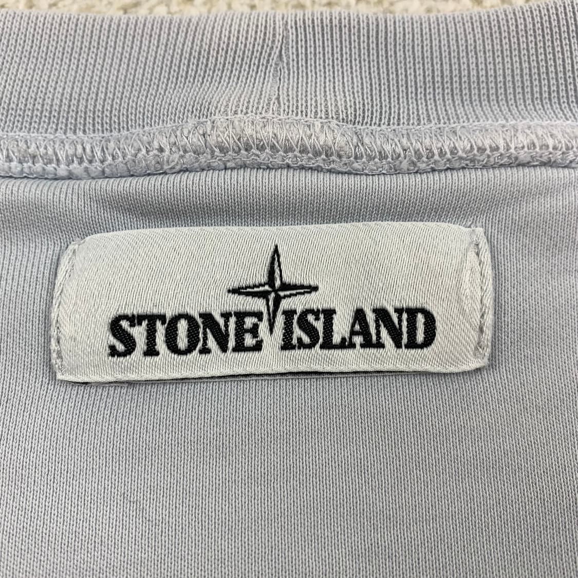 스톤아일랜드 와펜 패치 크루넥 맨투맨 스카이블루  상품이미지7