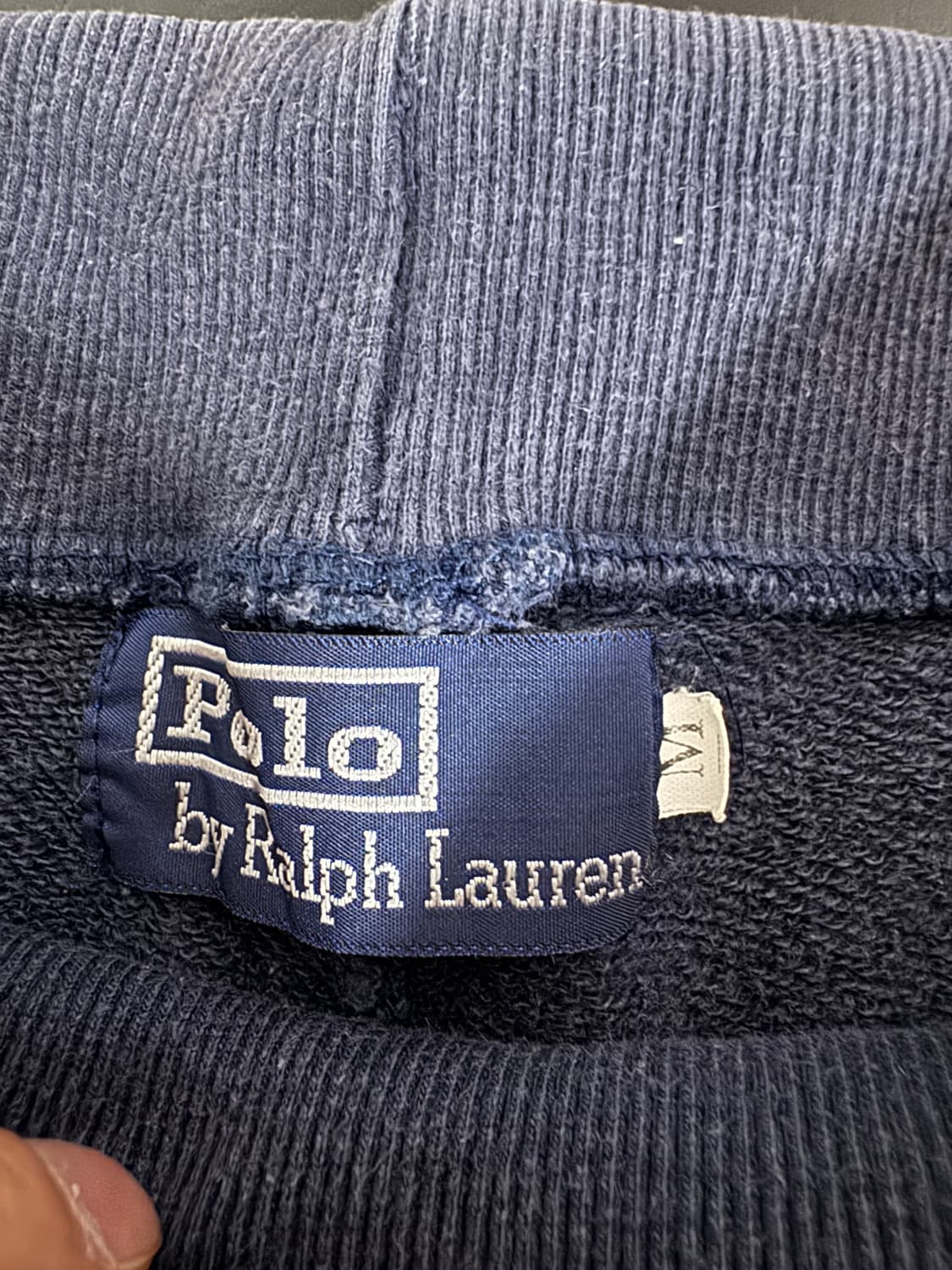 폴로 랄프로렌 커스텀 빅 포니 네이비 밴딩 반바지 XL 네이비 상품이미지3