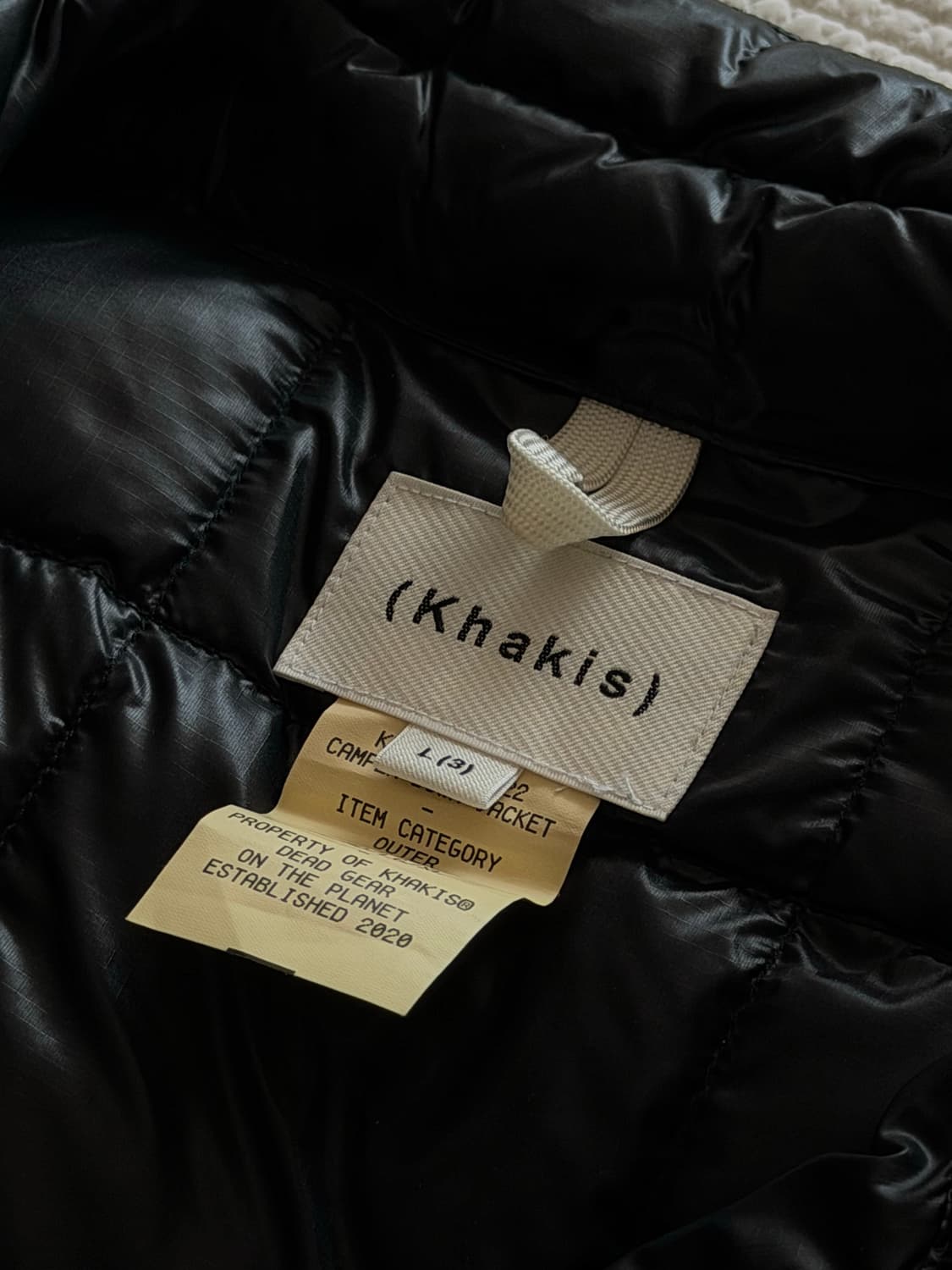 [L] 카키스 캠퍼 다운 자켓 상품이미지4