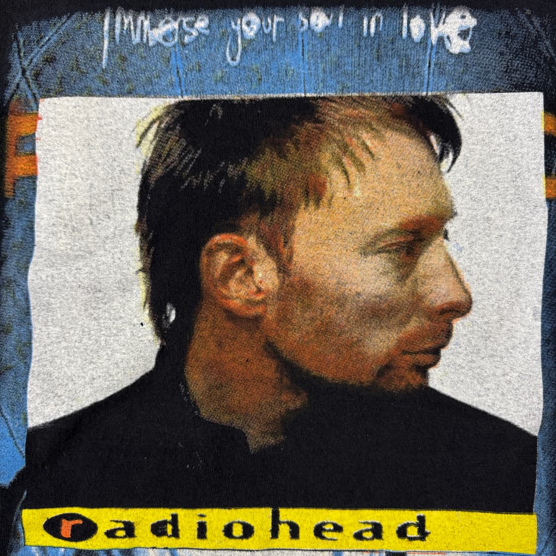 빈티지 2003 Radiohead 라디오헤드 투어 티셔츠 상품이미지5