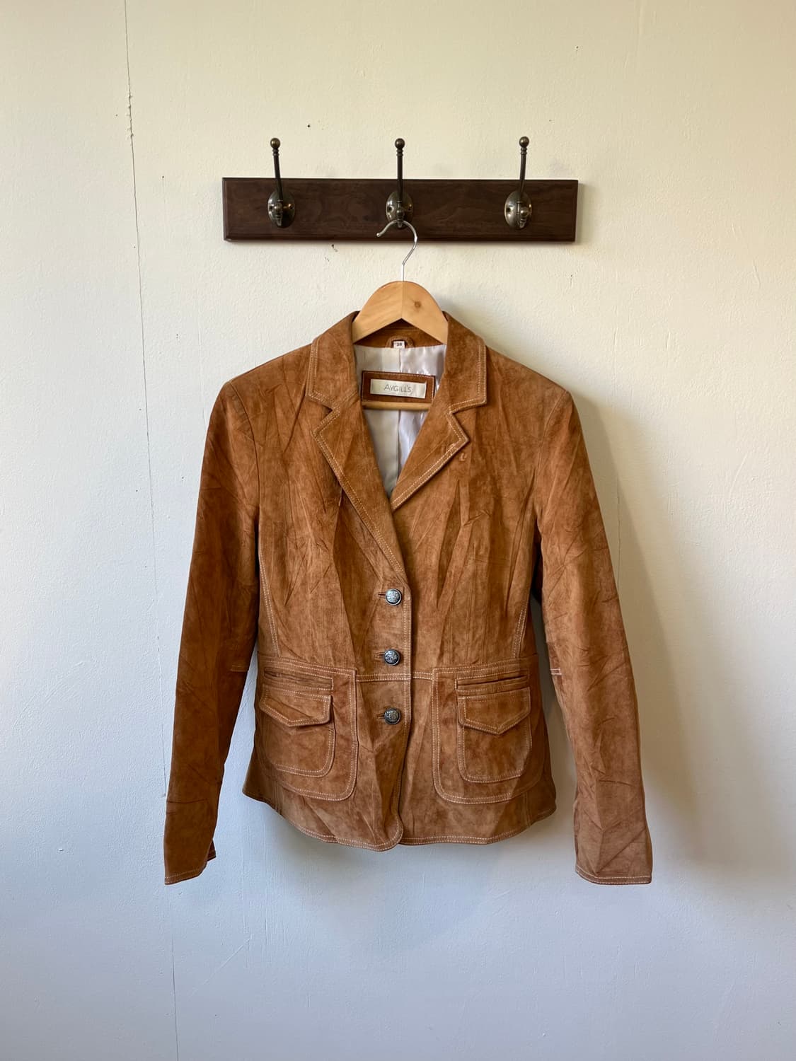 AYGILL’S 피그스킨 블레이저 재킷 상품이미지1