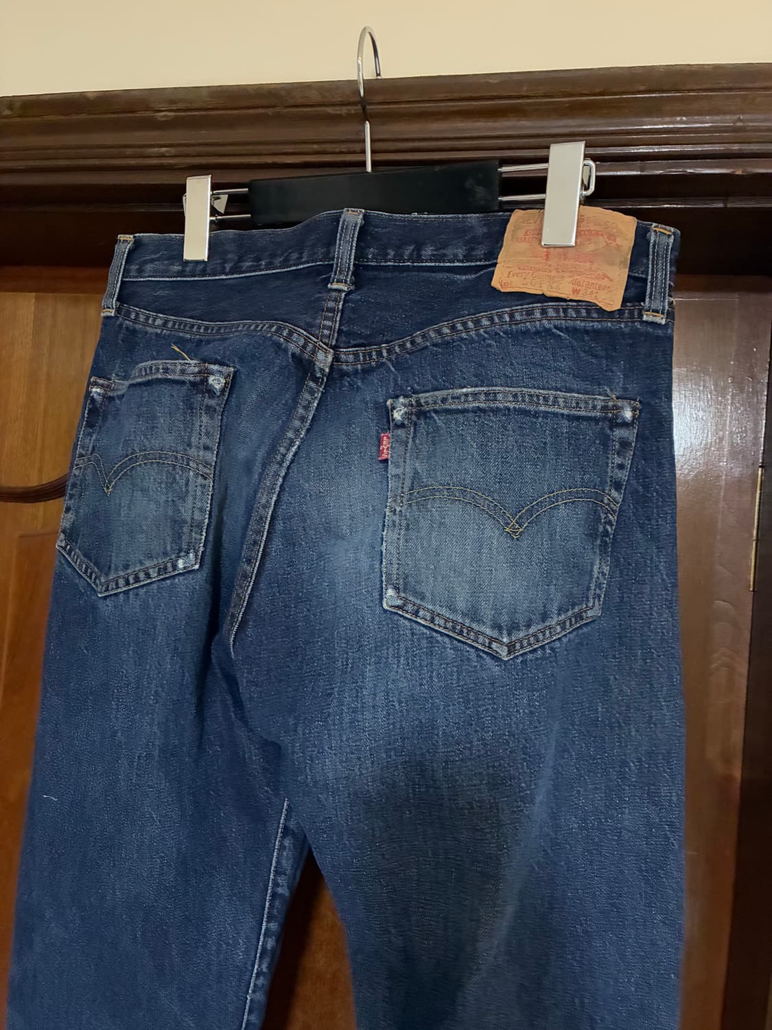 LEVI'S 501xx(555 공장) - 빅E, 셀비지 상품이미지3