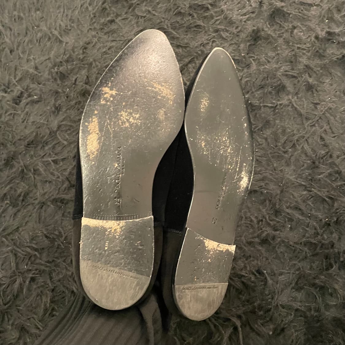 돌체앤가바나 벨벳 비즈 로퍼 상품이미지3