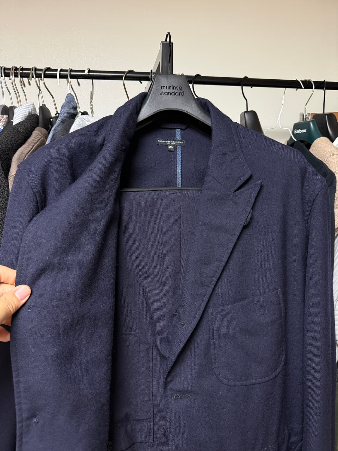 엔지니어드가먼츠 유니폼서지울 칼라일팬츠 L 상품이미지3