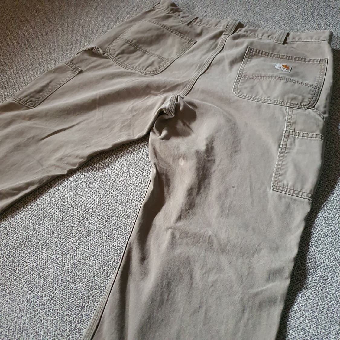 칼하트 B324 릴렉스 핏 트윌 유틸리티 워크 팬츠  no.79 상품이미지1