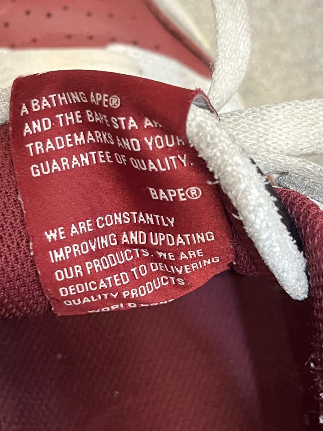 베이프 Sk8 스타 슈즈 상품이미지7