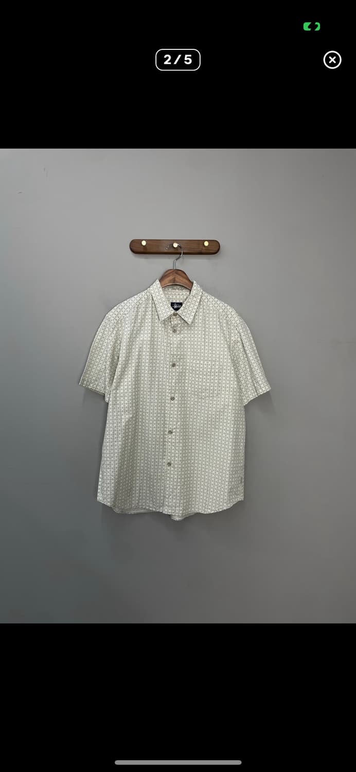 스투시 90s 채크패턴 반팔셔츠 A3420 상품이미지2