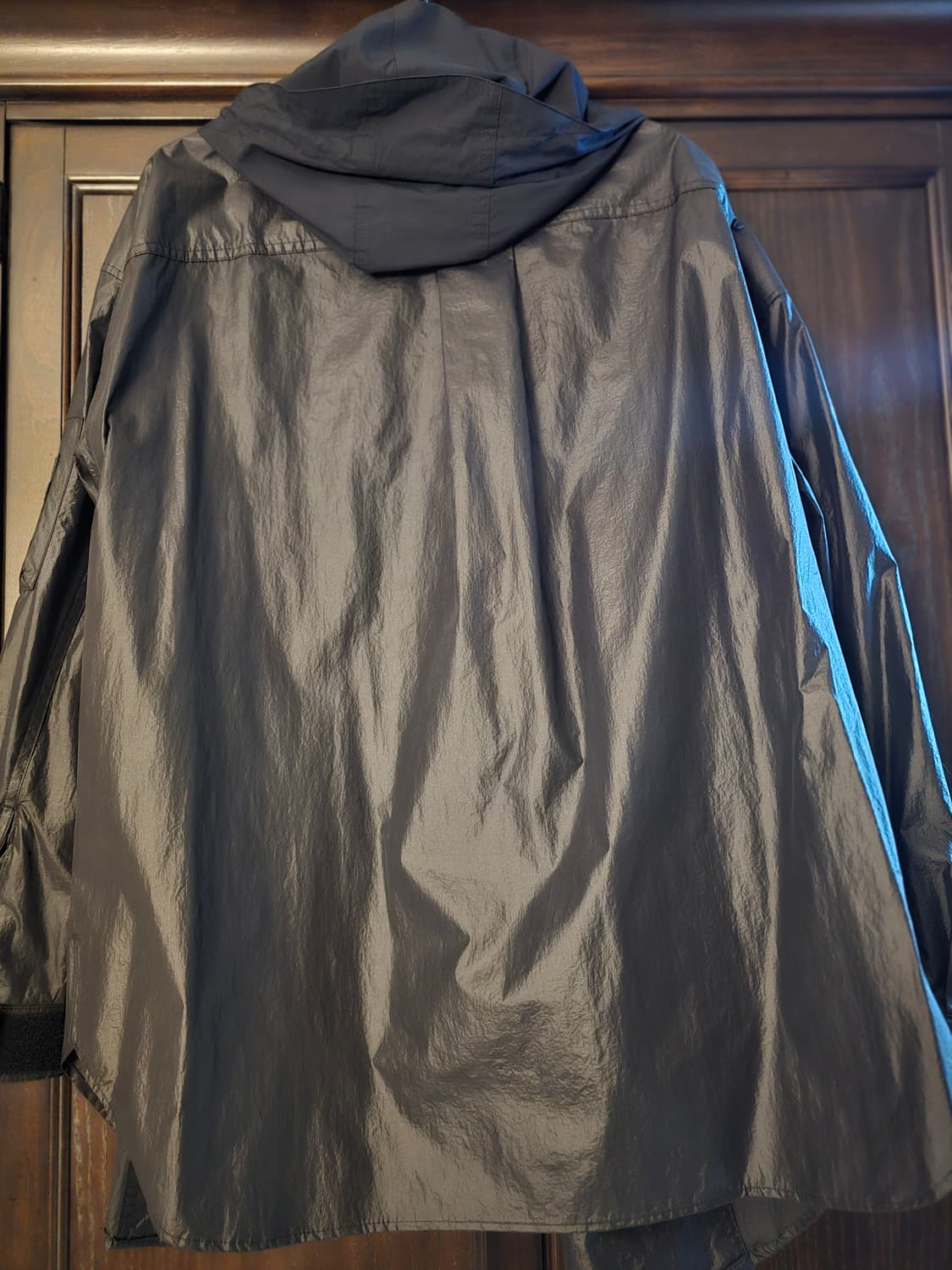 준지 레이온 바람막이 레이어드 자켓셔츠 48사이즈입니다. 상품이미지3