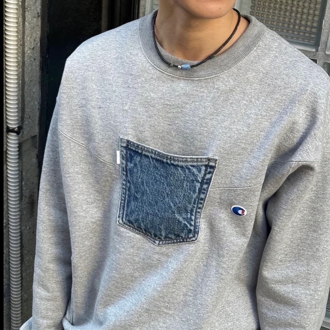 Musta glass beads turquoise black neckla 상품이미지3