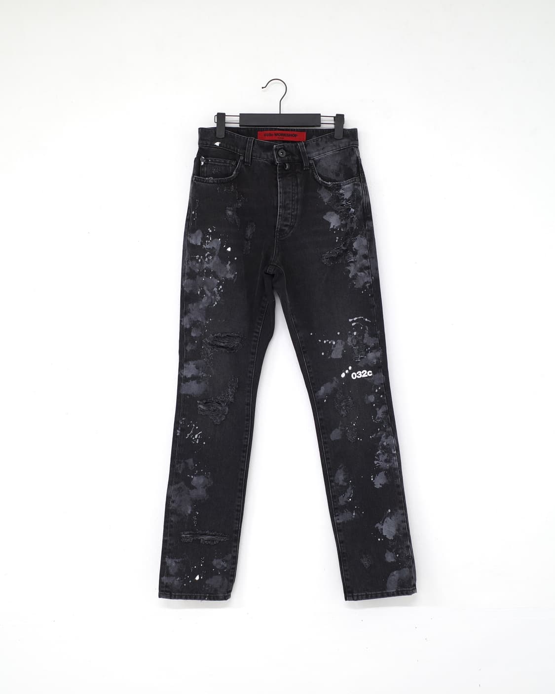 032c Black Double Shift Painter's Jeans 상품이미지1