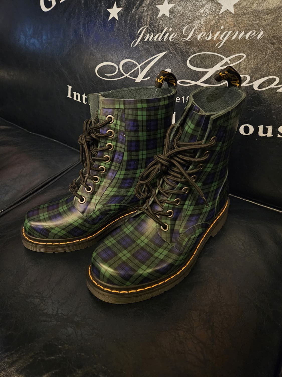 닥터마틴 드렌치 타탄체크 웰링턴 부츠 ( UK 6 ) / 10030 상품이미지1