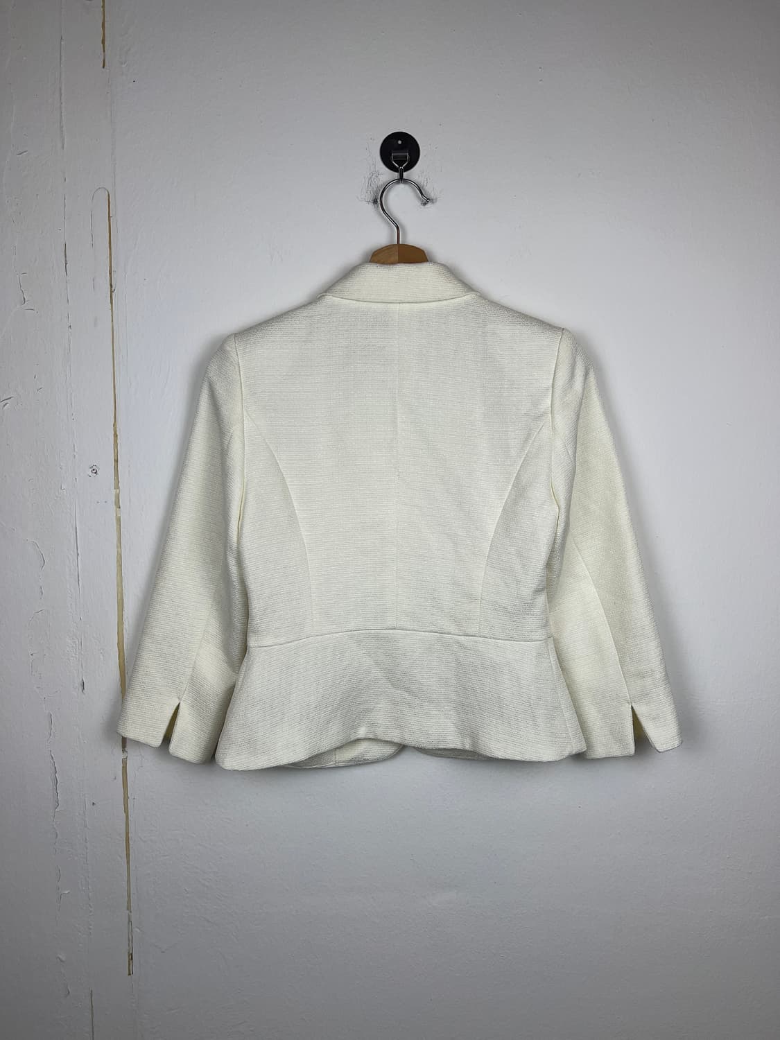 SAVIEM 아이보리 트위드 블레이저 자켓 SIZE 7 상품이미지2