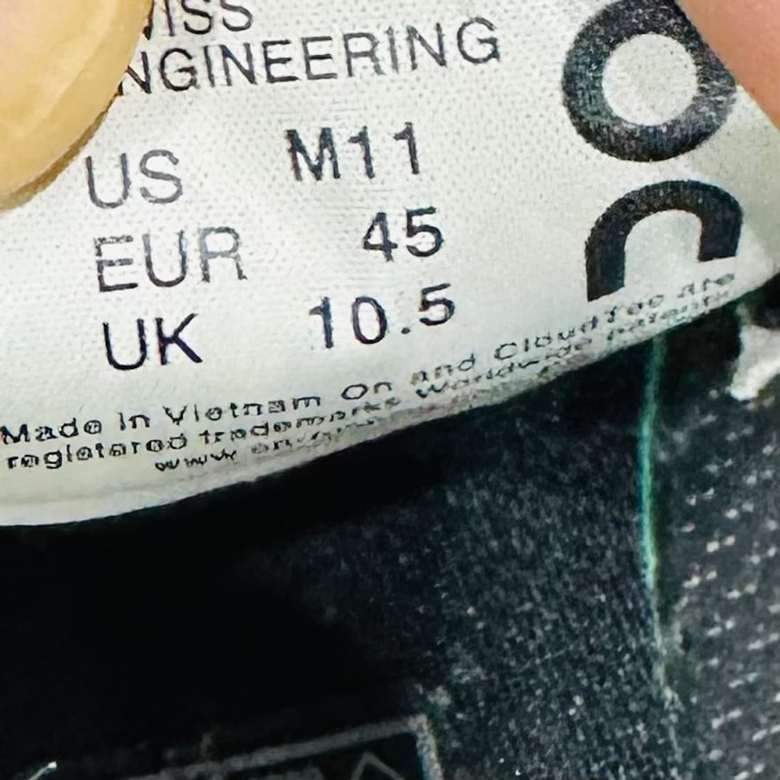 UK10.5 295) 온러닝 운동화 남성 남자 신발 클라우드 상품이미지8