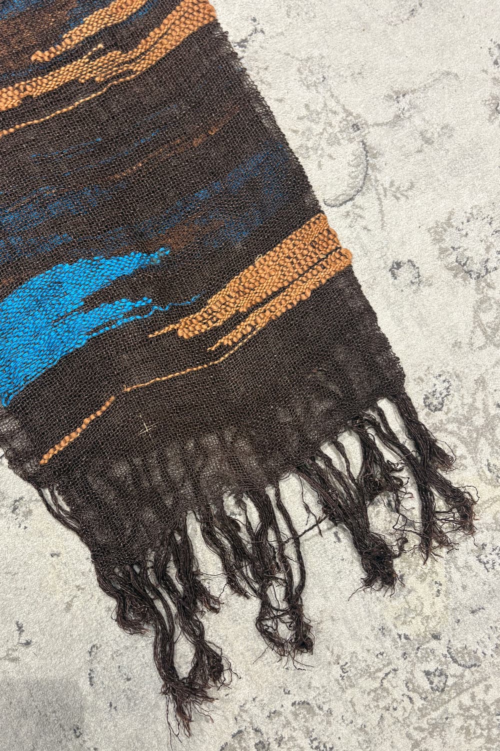 Abstract Brush Paint Scarf 상품이미지3