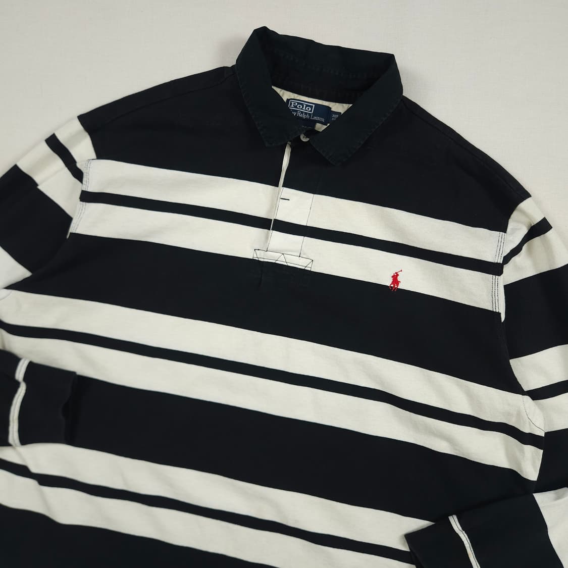 (3XB) 폴로 랄프로렌 스트라이프 럭비티 상품이미지1