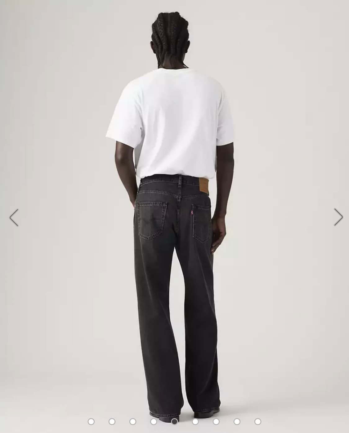 (새상품) Levi’s 501 루즈핏 Black 38x30 상품이미지4