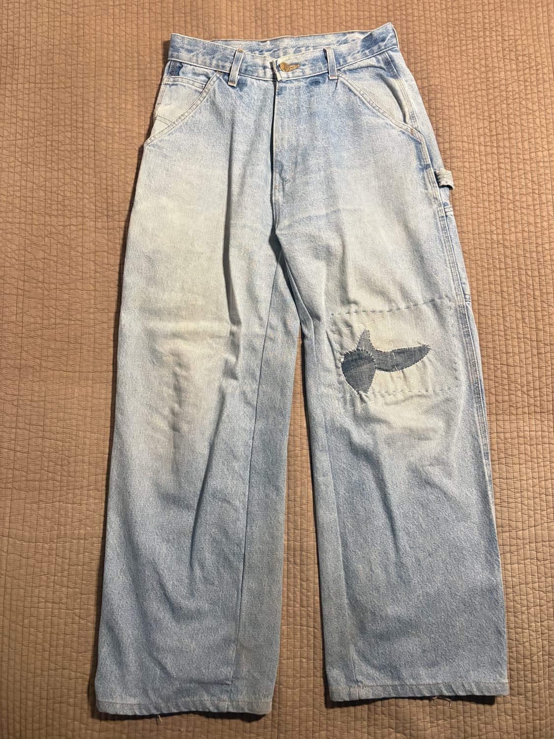 칼하트 데님 싱글니 카펜터 리페어드 30 상품이미지1