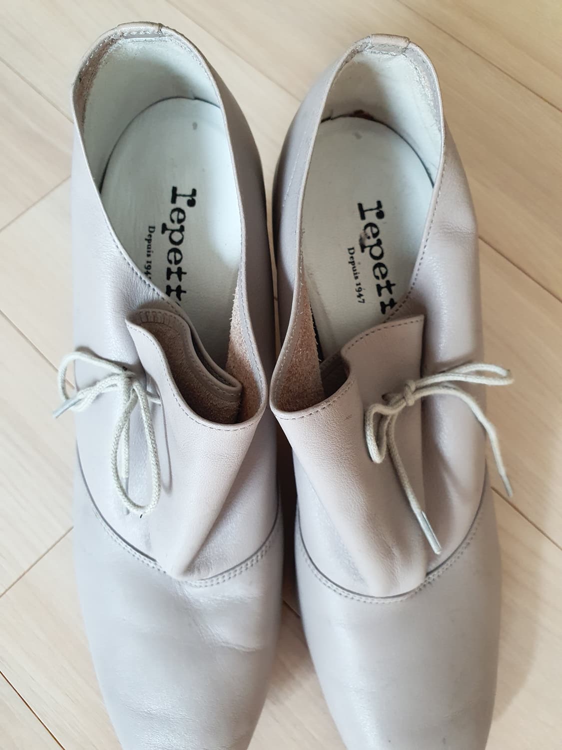 레페토 Repetto 댄스 슈즈 그레이 로퍼 사이즈 39 상품이미지4