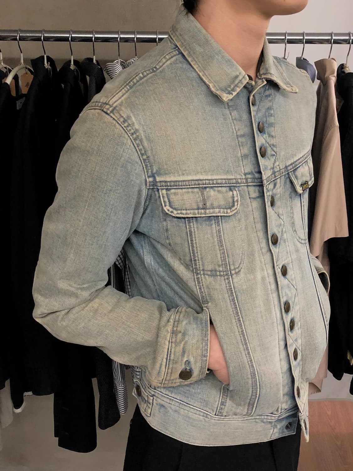 N. Hoolywood X Lee 데님 자켓 s 상품이미지2