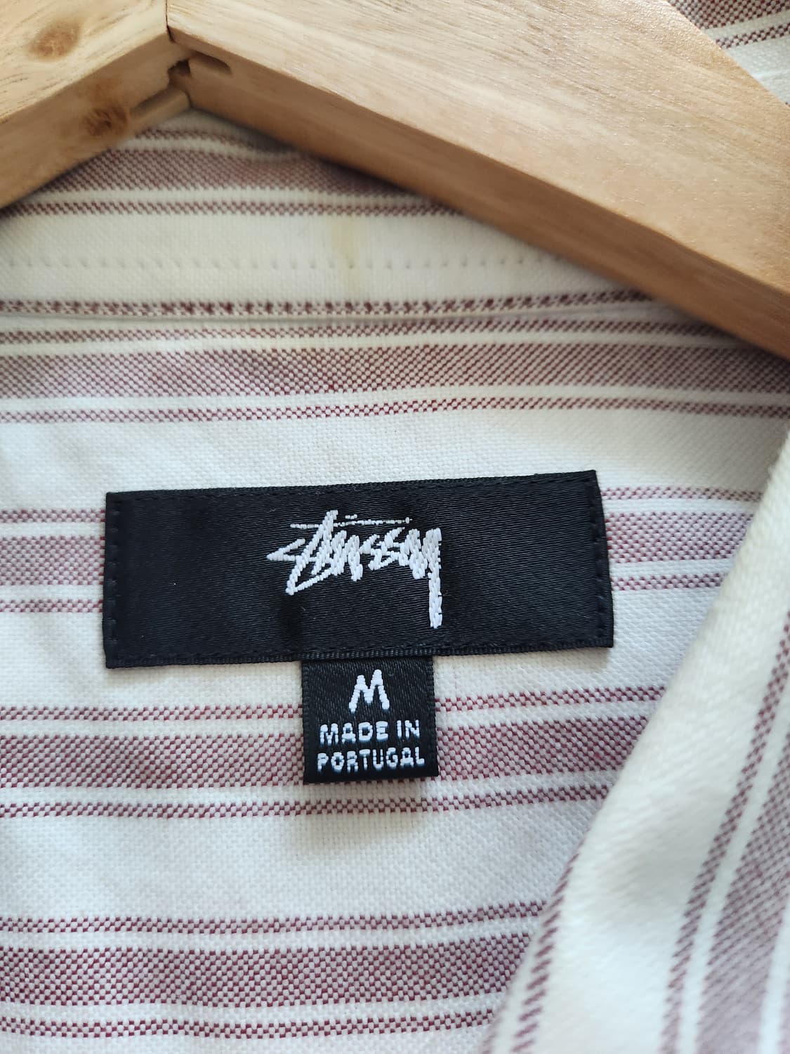 스투시 스트라이프 셔츠 M 상품이미지4