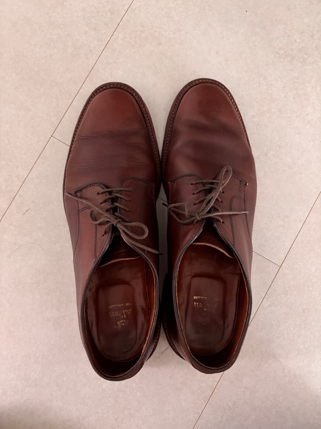 시간이 만든 깊은 주름, Alden x J.Crew 29364F 11.5 상품이미지4
