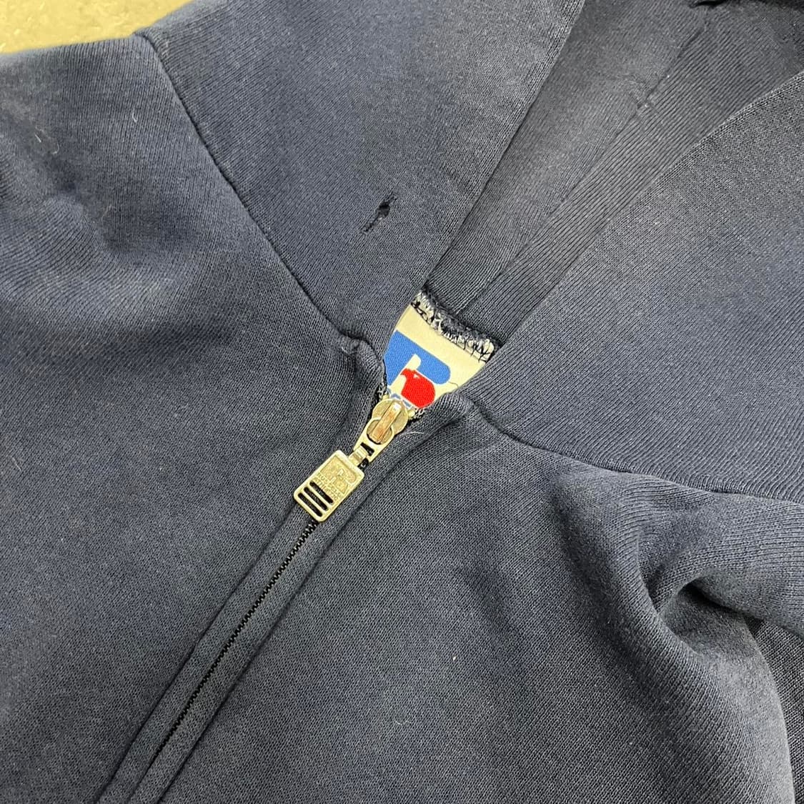 러셀 애슬레틱 빈티지 후드 집업 상품이미지2