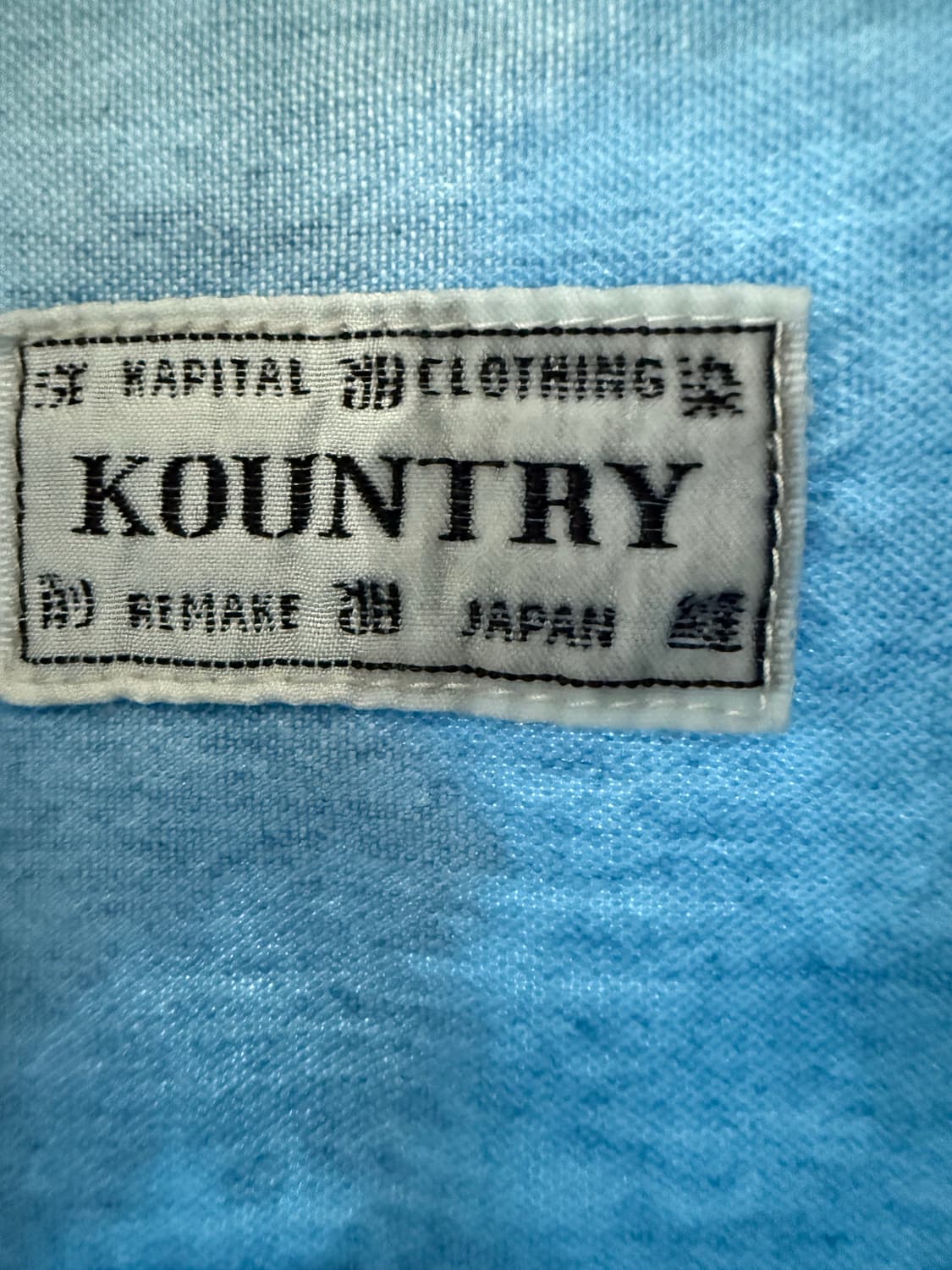 캐피탈 본 샴브레이 셔츠 4사이즈 상품이미지2