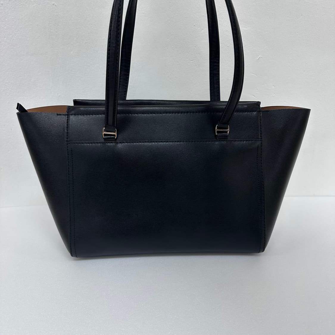 Tory Burch 토리버치 블랙 가죽 토트백 숄더백 상품이미지4