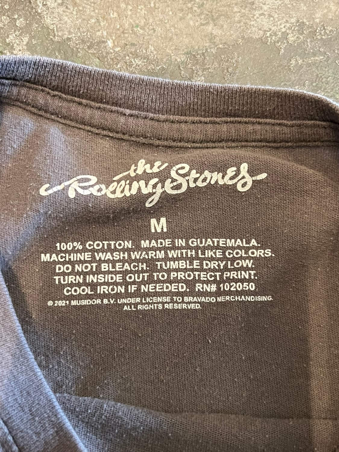 2021 [M] 롤링스톤즈 텅 로고 그래픽 밴드 티셔츠 상품이미지7