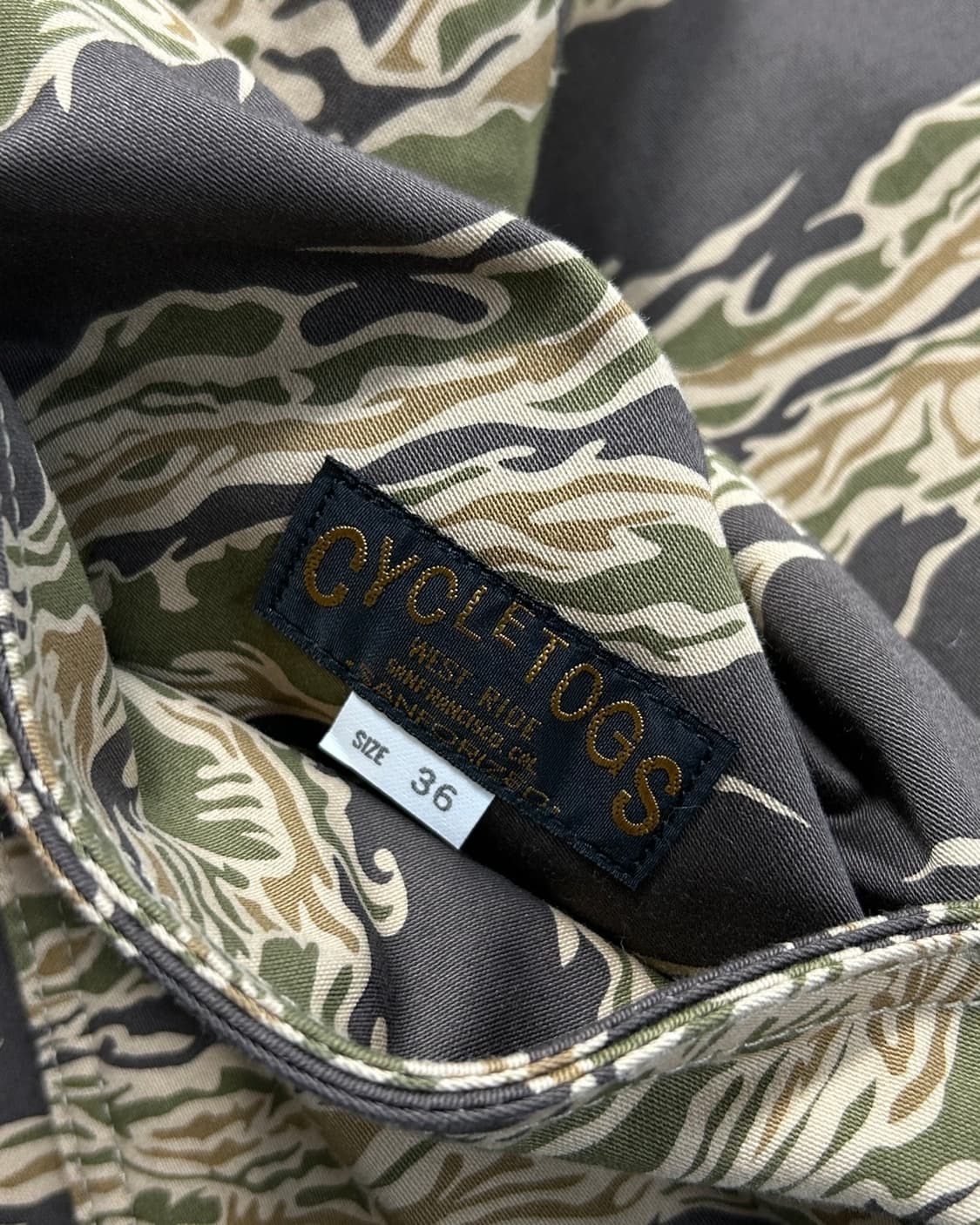 웨스트 라이드 리버시블 타이거 카모 헌팅 베스트 상품이미지7