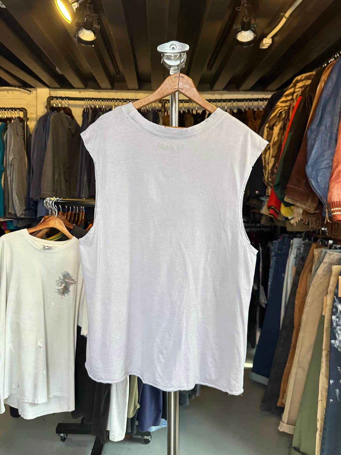 데프 레퍼드 락밴드 프린팅 나시 상품이미지2