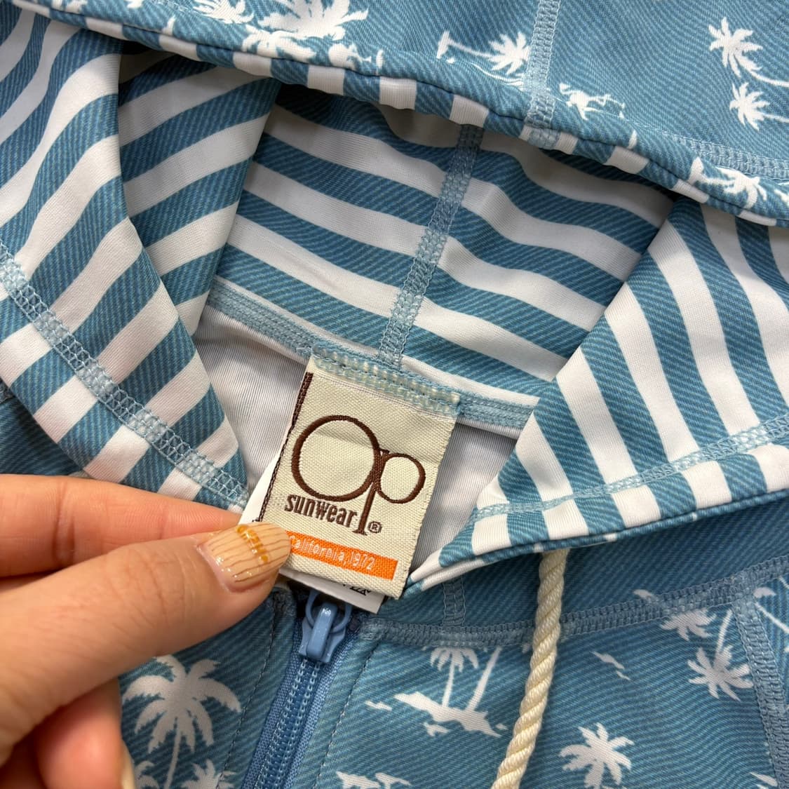 실측 오션퍼시픽 여성 후드 집업 자켓 0414J 상품이미지2