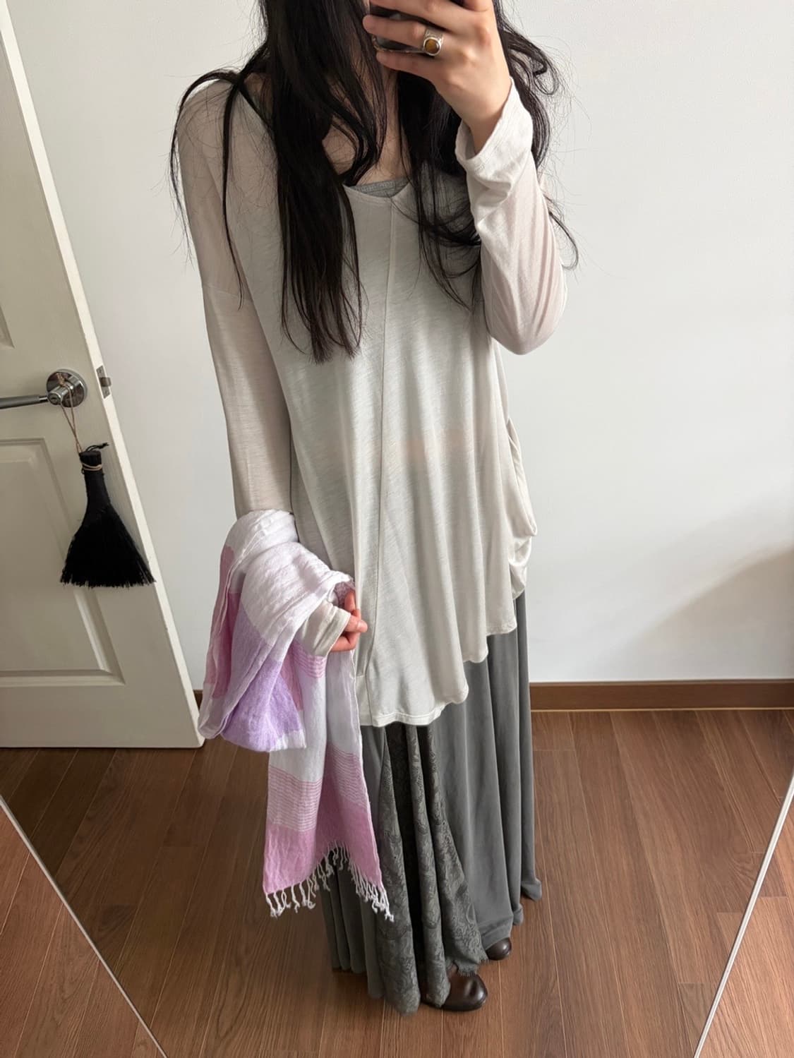 asymmetric long sleeve 상품이미지5