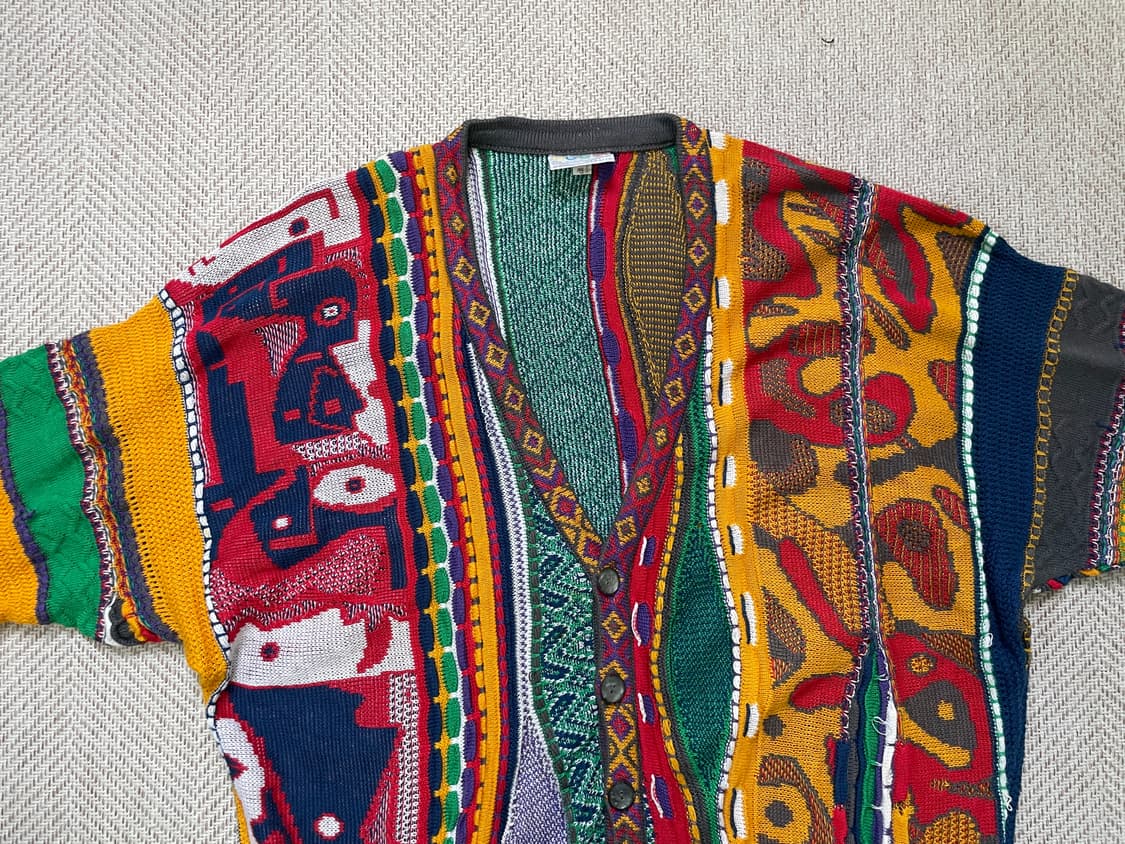 Coogi 쿠지 3D 케이블 니트 가디건  상품이미지4