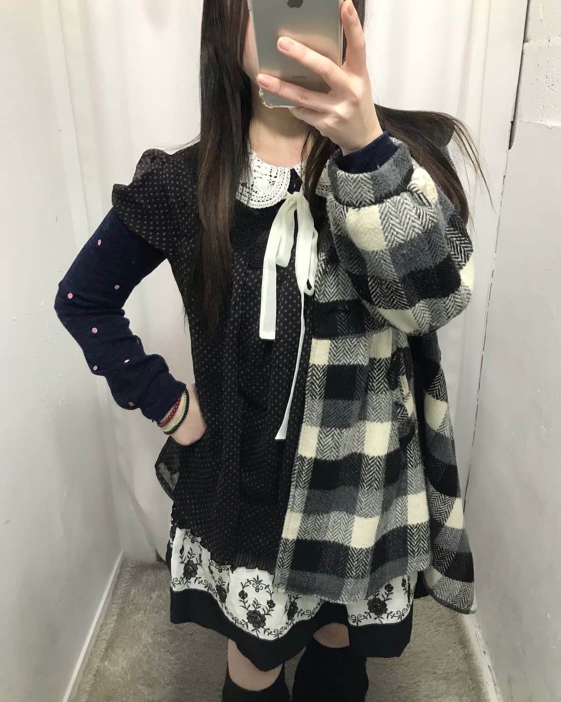 오레오 소녀 코디 세트 🖤 상품이미지5