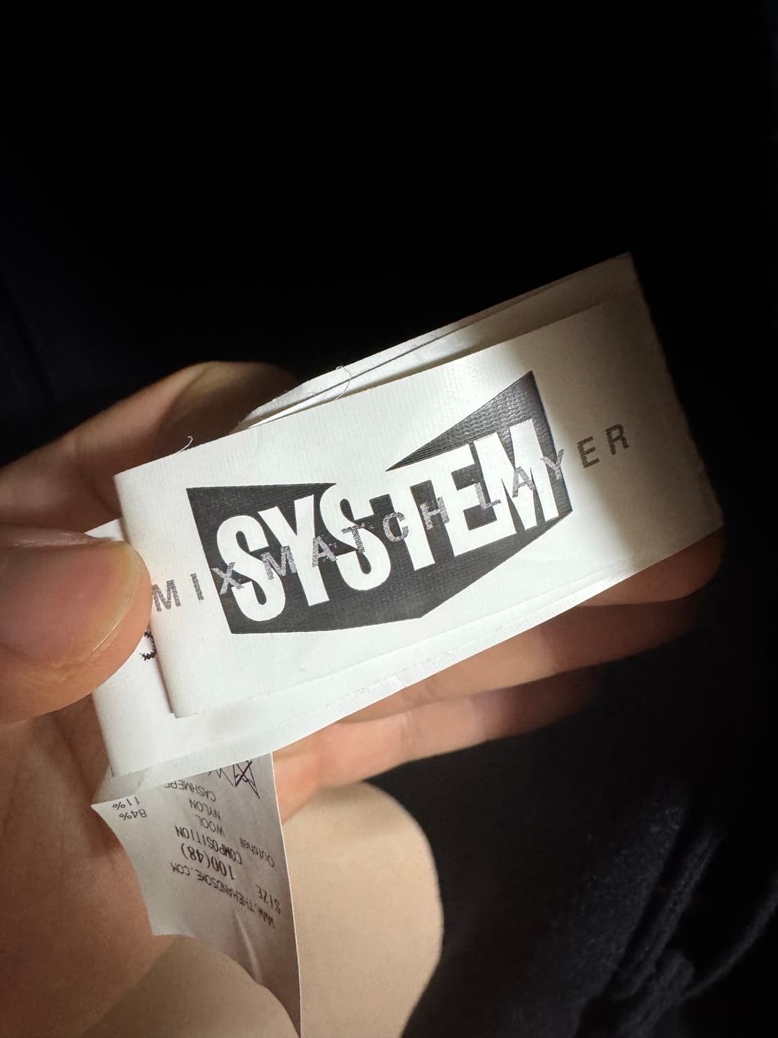 시스템옴므 셔츠 L (100) 상품이미지4