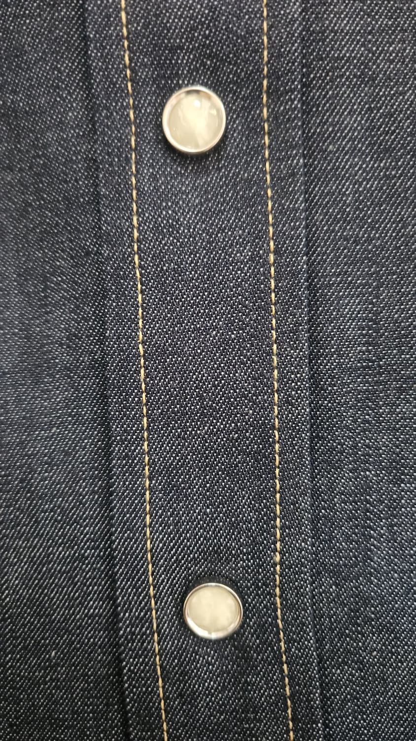 리바이스 LVC 1955 쏘우투스 데님 셔츠 리지드 S 상품이미지8