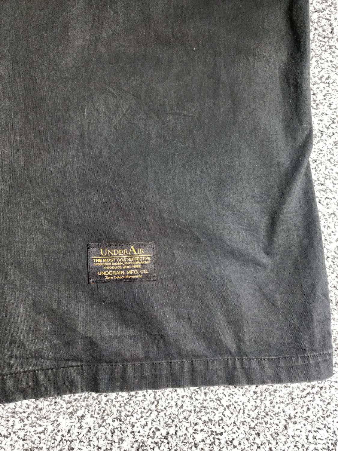 언더에어 용자수 면셔츠 상품이미지3