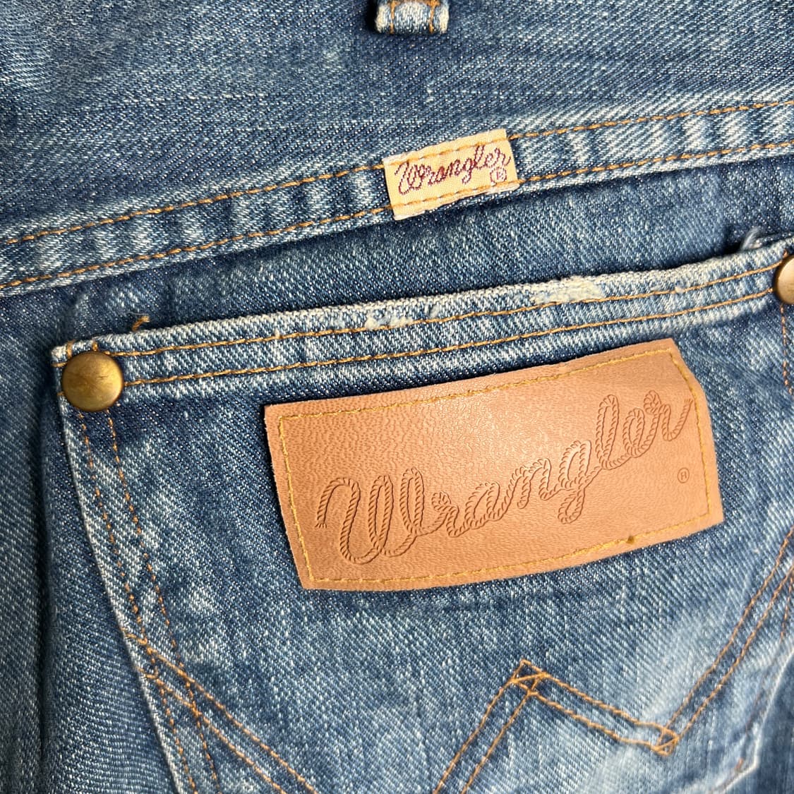 랭글러 재팬 빈티지 레귤러 스트레이트 데님팬츠 29 상품이미지6