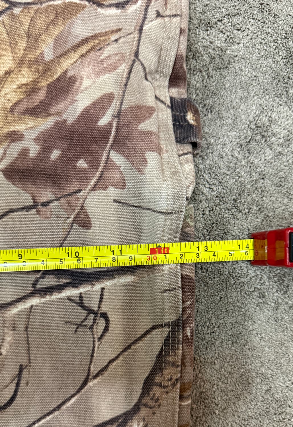 칼하트 B235 리얼트리 카모 덩가리핏 팬츠 상품이미지9