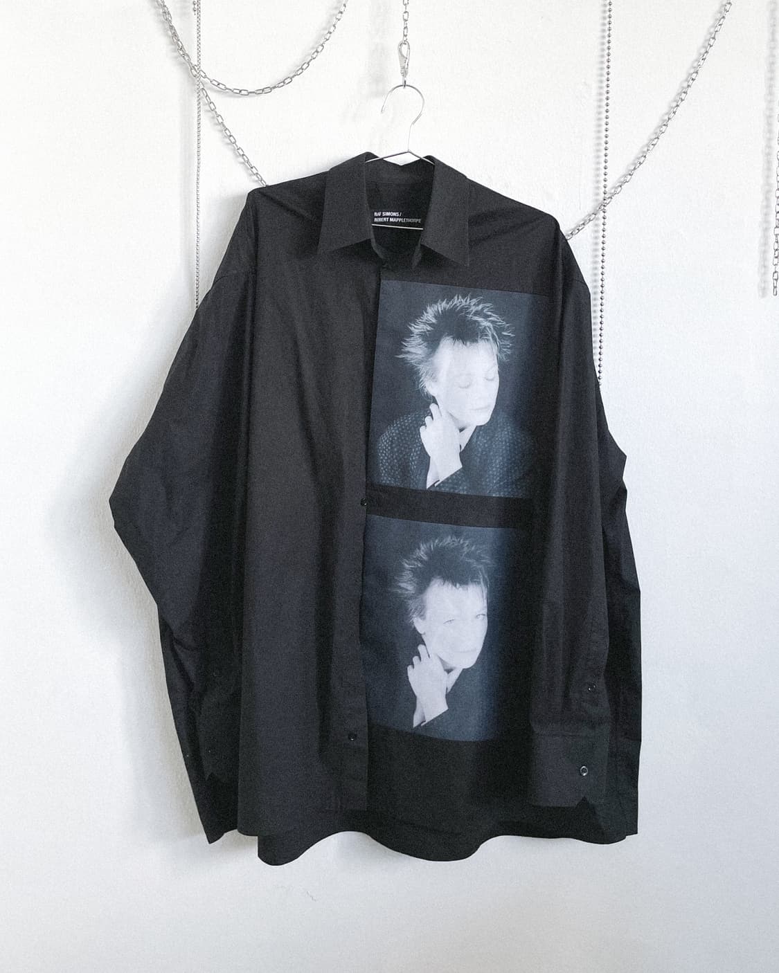 라프시몬스 아카이브 17SS 로버트 메이플소프 셔츠 상품이미지6