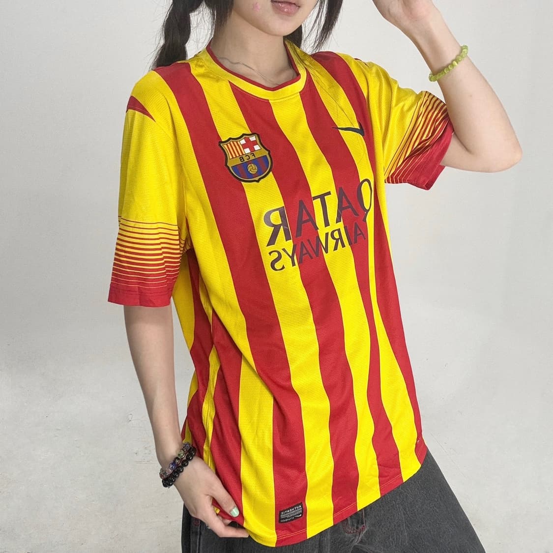 Nike FC바르셀로나 사비 유니폼 상품이미지3
