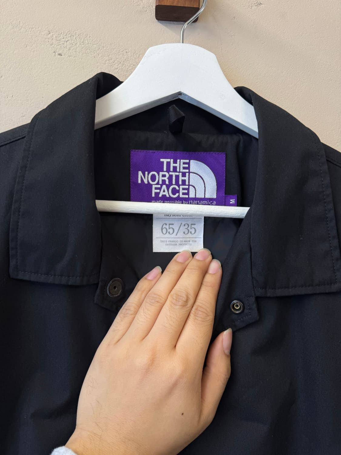 노스페이스 퍼플라벨 코치 자켓 M 상품이미지2