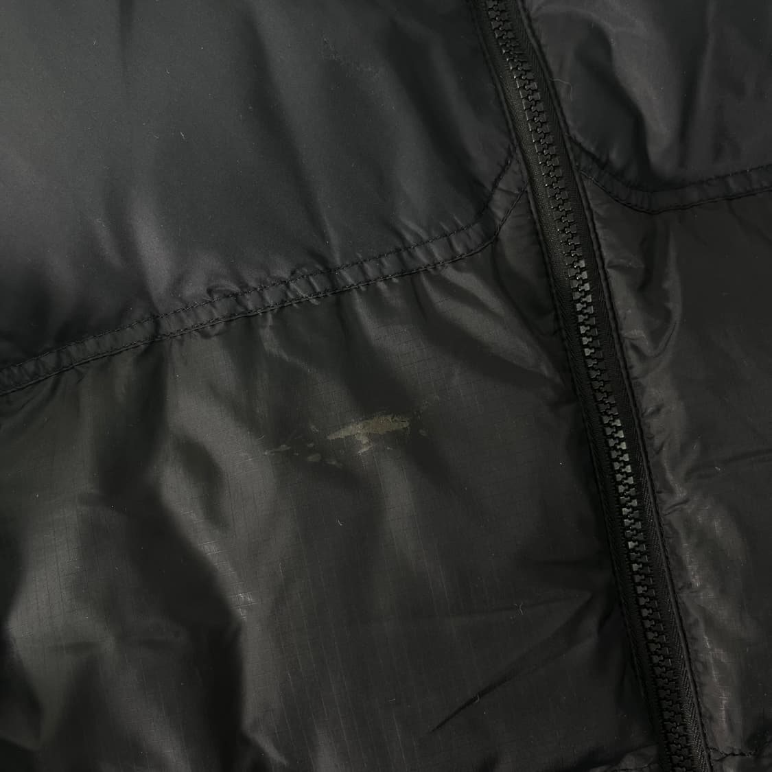 100 노스페이스 센터로고 600 경량 패딩 상품이미지6