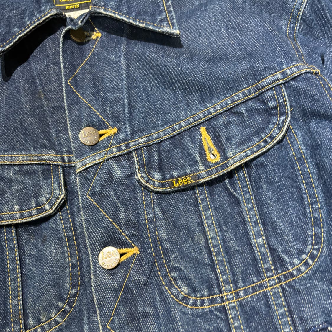 Lee 리 빈티지 데님 청 트러커자켓 상품이미지6