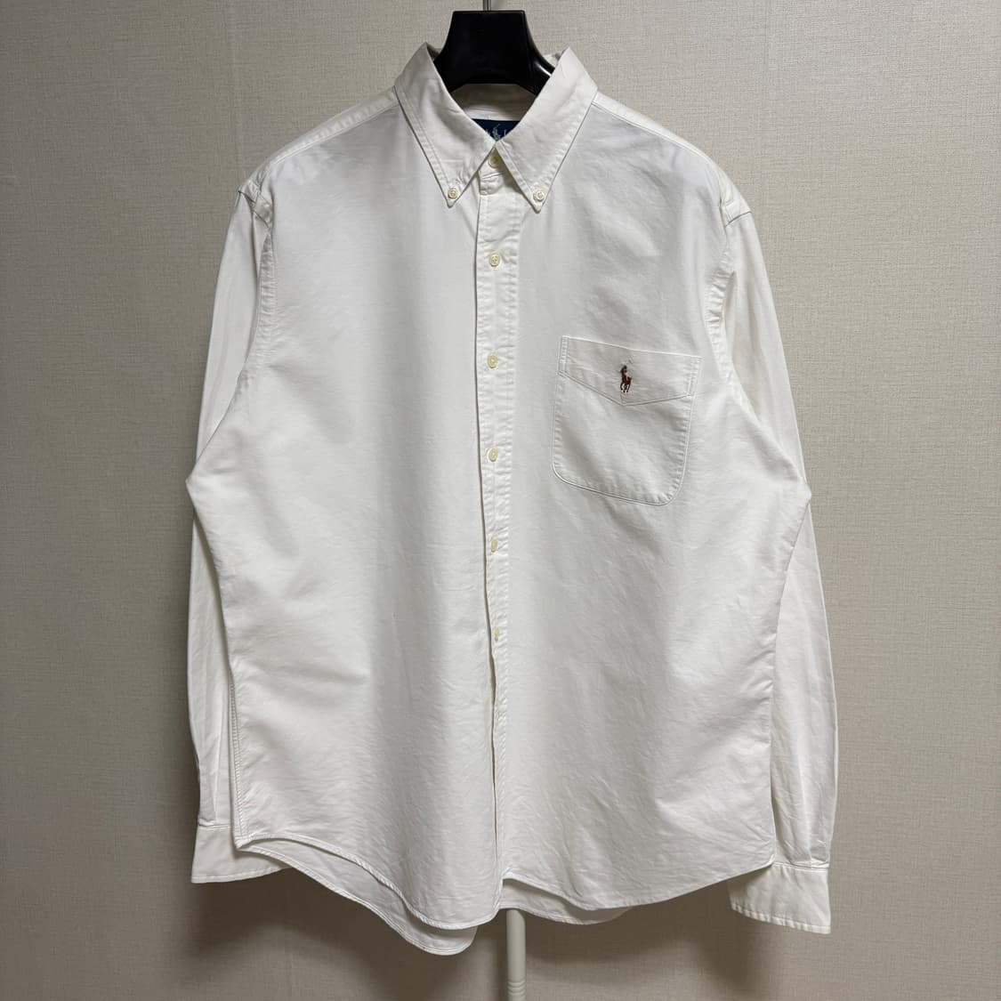 폴로 랄프로렌 클래식핏 포켓 옥스포드 셔츠 / 화이트, L 상품이미지1