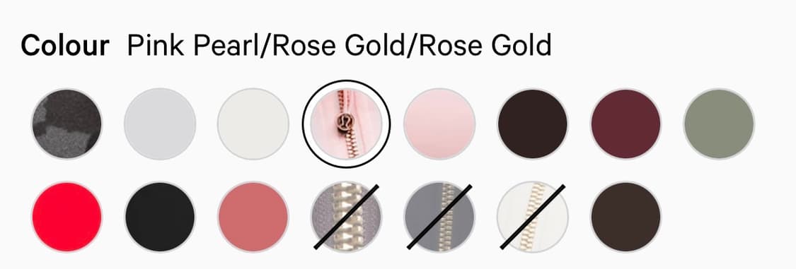 룰루레몬 디파인 자켓 핑크 골드 지퍼 8사이즈 갸루 베메클 상품이미지2